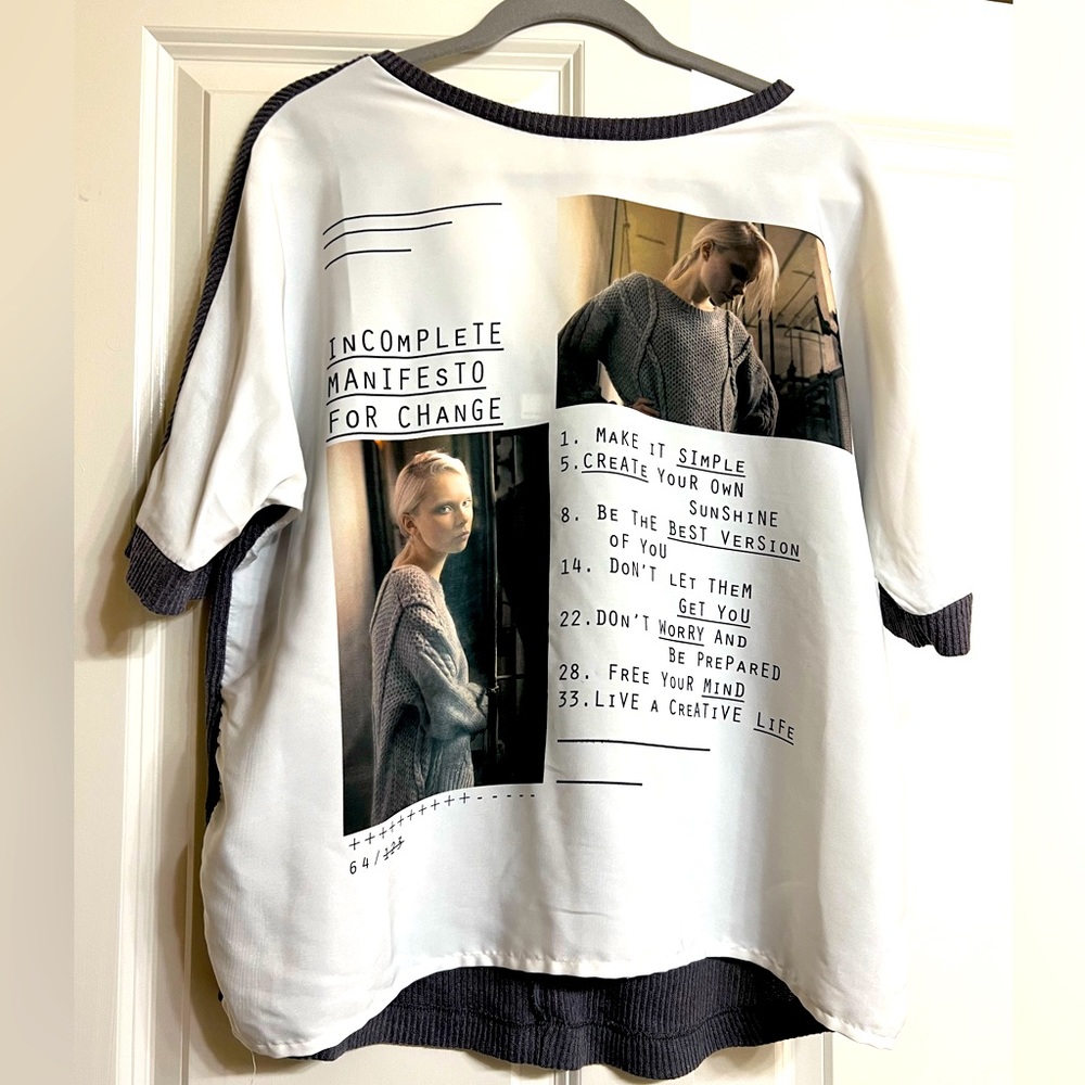 Zara Contemporary Blouse